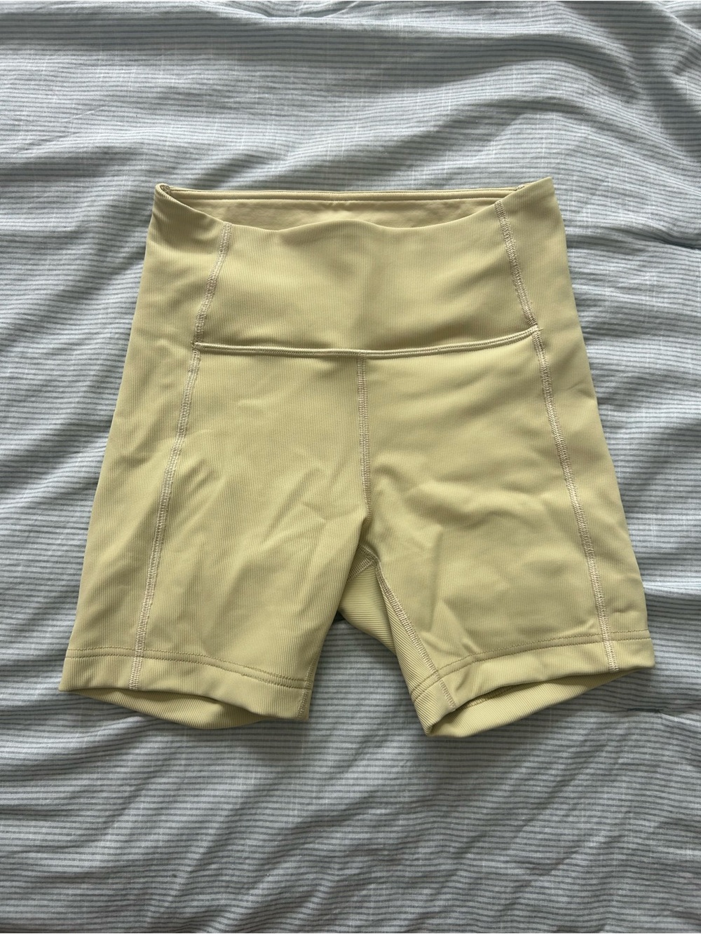 Lululemon Ribbed Bike Shorts